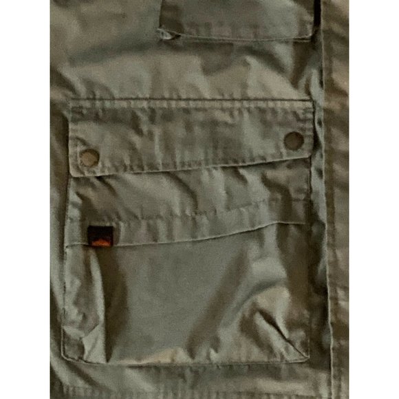 Northwest Territory Vest Mens Small Olive Full Zip Hiking Fishing Outdoors Camp - Picture 9 of 12